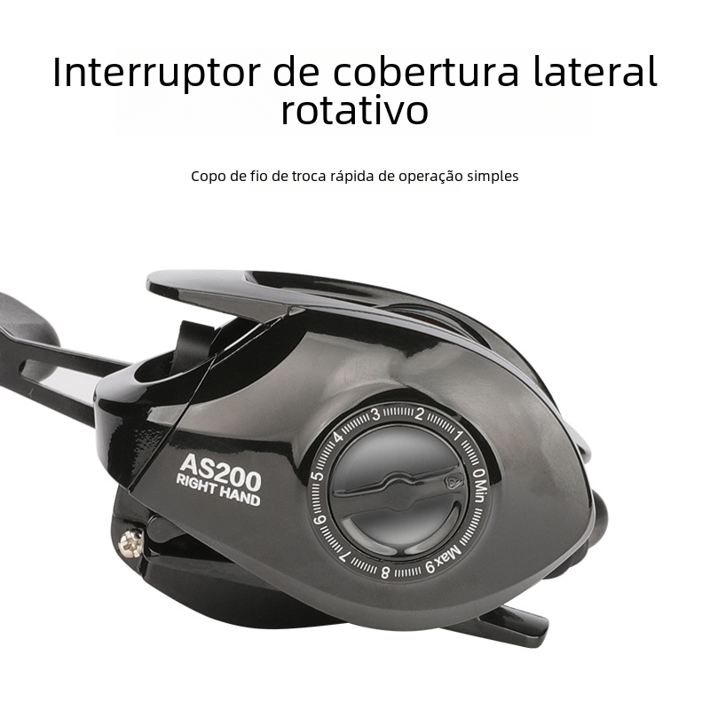 Biling Metal Fishing Reel for Long-Distance Casting