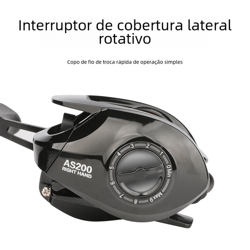 Biling Metal Fishing Reel for Long-Distance Casting