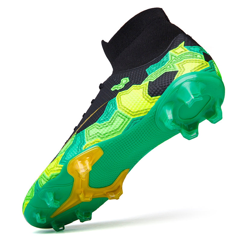 Men's Outdoor Sports Soccer Shoes in Microfiber Material