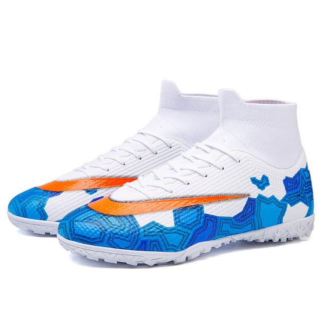 Men's Outdoor Sports Soccer Shoes in Microfiber Material